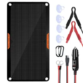 Oymsae 765151457065 10w 12v Solar Panel Car Battery Charger Portable Waterproof Power Trickle Bat