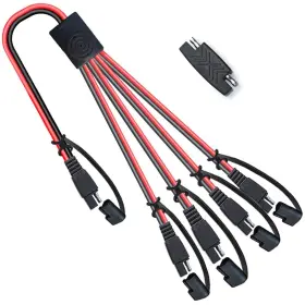 Oymsae 884017352464 Powiser Sae 1 To 4 Extension Cable Quick Disconnect Connector Polarity