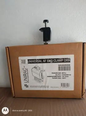 518636 P&s Unirac End Clamp Assy P/n 4 Ps Box