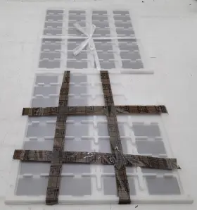 Amg-1701c Panasonic Qty 56 Hydrogenated Amorphous Silicon Solar Cells