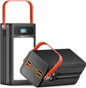 Pgk100l Pangootek 99wh Portable Power Station Bank Generator With Pd Fast Charging