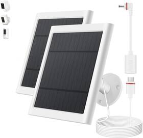 Paodeku Cdd4 Solar Panel For Ring Camera 2 Pack 4w Charger Compatible With Rings Spotl
