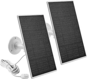 Paodekua 445018261211 Solar Panel Charger For Arlo Camera Power Compatible With Pro 4 5s P