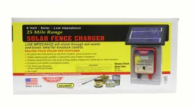 102111 Parmak Deluxe Field Solar Pak 6v. Fence Charger -