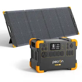 E2000lp-ll-yt Pecron 2000w Portable Power Station Generator Battery With 200w Solar Panel