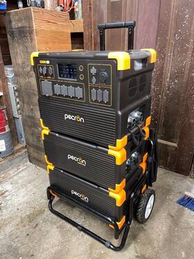 Pecron E3600lfp Portable Power Station 2 Ep3000-48v