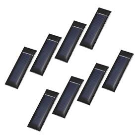 Peroup 609044706581 8pcs 0.5v 0.08w 0.16a Small Solar Photovoltaic Power Cells Charge Diy Electric