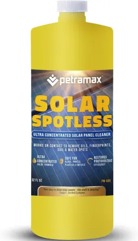 Petra 690000733161 Petramax Solar Panel Cleaner Spotless Makes 166 Gallons - Super Glass And &