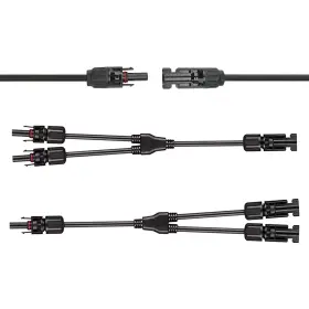 Pfctart 760082642887 Y Branch Solar Wiring Connector Plug Panel Splitter Connectors And Wires Acc