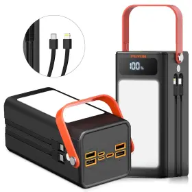 Pgyob 797422331873 Portable Power Bank Station 27000mah Outdoor Generator With Sos Light
