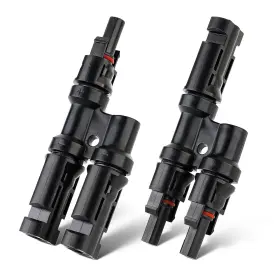 Pmc4b-2t1 Pjerjzn Solar Panel Connector 2 To 1 Y T Branch Pairs