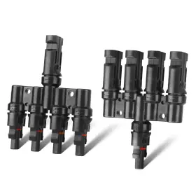 Pmc4b-4t1 Pjerjzn Solar Panel Connector Y Branch 4 To 1 Splitter Way 1000v