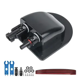 Psceg-b-10 Pjerjzn Solar Cable Entry Gland With 10awg Copper And Connector Uv