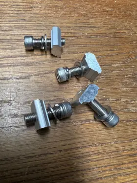 Planet 4 Solar 850026110456 M8 25mm Bolt With Flange Nut-pack Of 20