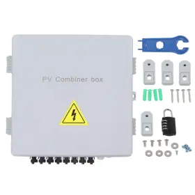 Pocreation032nxsfcg8 Pocreation Solar Combiner Box 8 String Ip65 Reverse Pv Kit With Arrester 10