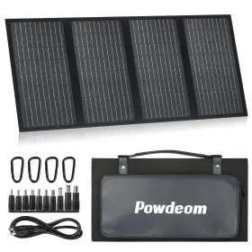 Ip67 Powdeom 739722918385 Ss60 Portable 60w Solar Panel Waterproof Foldable Ch