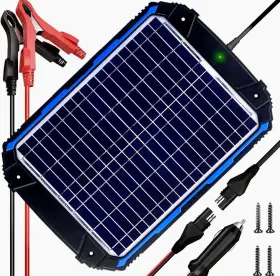 Bc-18w-pro Power Pro Suner Solar Panel Battery Trickle Charger And Maintainer