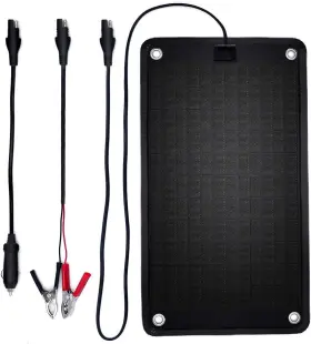 Powerez 445045553594 24volt 10 Watts Solar Battery Charger For Trolling Motor Boat Rv And Marine 0.28