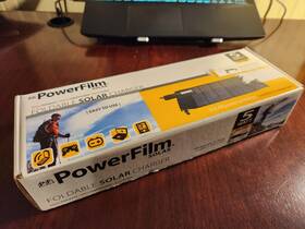 Powerfilm F15-300n 5 Watt Foldable Solar Panel With Cigarette Lighter Adapter