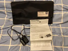 F16-1200 Powerfilm Solar 20 Watt Foldable Panel Charger 1.2a / 15.4v