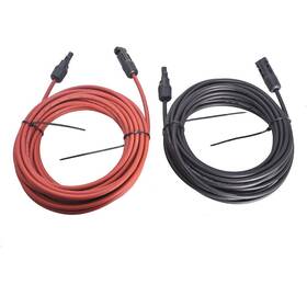 Powerfit Pf3214288 Black And Red Solar Panel Extension Cable Wire Connector 12/10 Awg 1 Pair