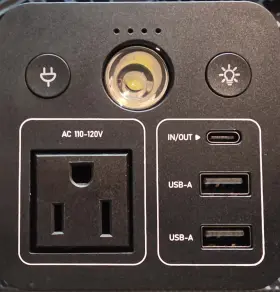 88.8wh Powerfort Xy88-a 24000mah/88.8wh Portable Power Station 100w With Ac Outlet 110v Pure