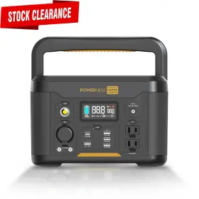 500w Powerness 972911761193 515wh Solar Power Station Portable