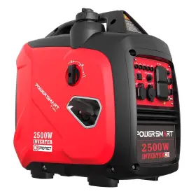 Powersmart 817582013027 2500-watt Gas Powered Portable Inverter Generator Super Quiet For Camping T