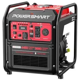 Powersmart 840432706671 Portable Inverter Generator 4450w Gas Powered Co-sensor Epa Compliant Lig