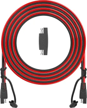 Powiser 744110558609 Oymsae 15ft Sae Connector Solar Panel Extension Cable Quick Disconnect Wire Powiser 744110558609 Oymsae 15ft Sae Connector Solar Panel Extension Cable Quick Disconnect Wire