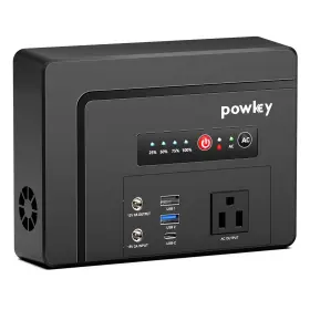 97.68wh Powkey 762765727508 Portable Power Station 100w/97.68wh Camping Generator