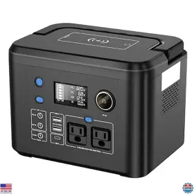 B09y1qv4cq Powkey 350w Portable Power Station 260wh Lithium Battery 2 Ac Outlets For Camping