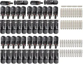 Ip67 Powmr 691163932439 100pcs Solar Connectors -ip67 Male/female Connectors50 Pairs
