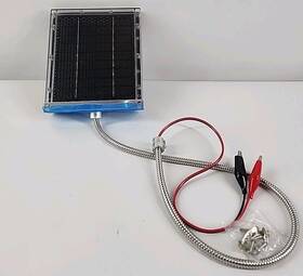 Powoxi 717325418990 6v 1.5w Solar Panel To Recharge Deer Feeder Battery Charger With Bracket