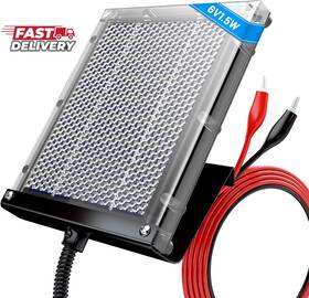 Powoxi 726084506039 6v 1.5w Solar Panel To Recharge Deer Feeder Battery Waterproof Outdoor So