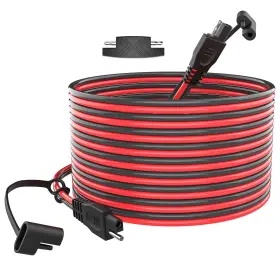 Sae001 Powoxi 30ft Sae Extension Cable 16 Awg Quick Disconnect Wire Harness To Connect