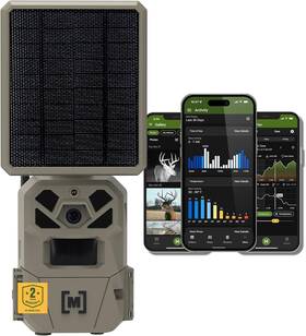 Pradco Outdoor Brands 744759347541 Moultrie Edge Solar Cellular Trail Camera - Integrated Panel With Battery