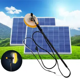 Cr-056662 Preasion Handheld Solar Photovoltaic Electric Cleaning Machine Single Panel Brush