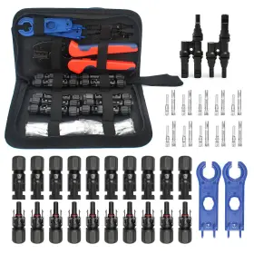 Sc-001 Predimeza Solar Crimping Tool Kit For Panel Connectors - A Crimper 10 Pairs Of S