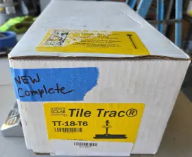 Tt-18-t6 Professional Solar Products Tile Trac Mounting Hardware Kit