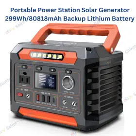 Bxscndymc296wsguc Progeny Portable Power Station Solar Generator 296wh 300w Backup Lithium Battery