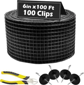 Spbgf002 Prolee 100ft Solar Panel Bird/critter Guard Anti-rust With 100 Fastener Clips Rooftop S