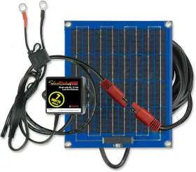 Pulsetech 744759646651 Solarpulse Sp-7 Solar Battery Charger Maintainer Blue 7 Watt