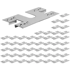 Purplelily 629662785648 50pcs Solar Panel Grounding Clip Washer Spacer 28x50mm