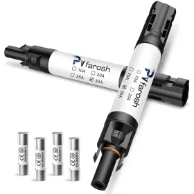 Ip68 Pvfarosh 797439012628 30a Solar Fuse Connector Waterproof 1000v In-line Holder 3