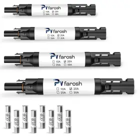 Ip68 Pvfarosh 797439012895 20a Solar Fuse Holder Connector Waterproof 1000v In-line Hold