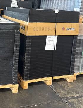 Qcells M-g2.h Lot Of 23 New Solar 430 W Panels - Q.tron Blk M-g2.h -usa