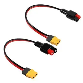21259 Qianrenyang 12awg 45a Connector To Xt60 Female Extension Cable Solar Panel Lithium