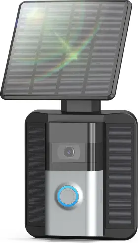B0c38cdgqd Qibox Solar Charger Compatible With Ring Video Doorbell 2nd Generation - 2020 R