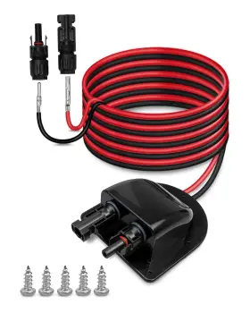 Wsceesu0831 Qnheay Waterproof Solar Connector Entry Gland Cable Junction Box Through Rv Roof Sol
